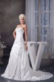 Satin Taffeta A-Line Strapless Wedding Dresses 2030984
