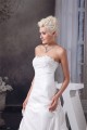 Satin Taffeta A-Line Strapless Wedding Dresses 2030984
