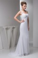 Beaded Straps Sleeveless Chiffon Sweep Train Wedding Dresses 2030988 Beaded Straps Sleeveless Chiffon Sweep Train Wedding Dresses 2030988