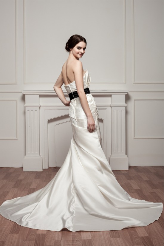 Trumpet/Mermaid Strapless Sleeveless Wedding Dresses 2030989 Trumpet/Mermaid Strapless Sleeveless Wedding Dresses 2030989