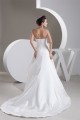Strapless A-Line Satin Sleeveless Beautiful Wedding Dresses 2030990 Strapless A-Line Satin Sleeveless Beautiful Wedding Dresses 2030990