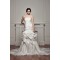 Strapless A-Line Sleeveless Satin Taffeta Beautiful Wedding Dresses 2030993