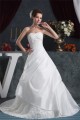 Strapless Satin Taffeta A-Line Sleeveless Lace Beautiful Wedding Dresses 2030999 Strapless Satin Taffeta A-Line Sleeveless Lace Beautiful Wedding Dresses 2030999