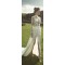 High Neck Illusion Bodice Lace Wedding Dresses Bridal Gowns 3030004