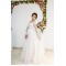 Sheer Long Sleeves Lace Tulle Wedding Dresses Bridal Gowns 3030018