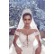 Ball Gown Off-the-Shoulder Lace Keyhole Back Wedding Dresses Bridal Gowns 3030019