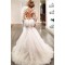 Long Sleeves Mermaid V-Neck Lace Wedding Dresses Bridal Gowns 3030021