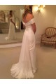 Chiffon Lace Off-the-Shoulder Wedding Dresses Bridal Gowns 3030024