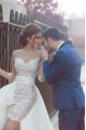 Long Sleeves Lace Wedding Dresses Bridal Gowns 3030041