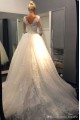 Long Sleeves Tulle Lace Wedding Dresses Bridal Gowns 3030047