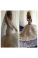 Mermaid Spaghetti Straps Lace Wedding Dresses Bridal Gowns 3030051