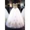Ball Gown Sweetheart Gold Lace Appliques Wedding Dresses Bridal Gowns 3030065