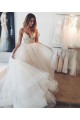 Spaghetti Straps Tulle Wedding Dresses Bridal Gowns 3030075