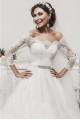 Lace Off-the-Shoulder Wedding Dresses Bridal Gowns 3030076