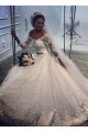 Lace Off-the-Shoulder Wedding Dresses Bridal Gowns 3030076