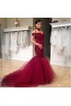 Mermaid Off-the-Shoulder Lace Tulle Wedding Dresses Bridal Gowns 3030078