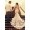 Long Sleeves Lace Sheer Mermaid Wedding Dresses Bridal Gowns 3030087