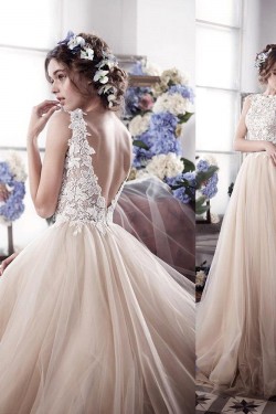 Lace Tulle Wedding Dresses Bridal Gowns 3030088