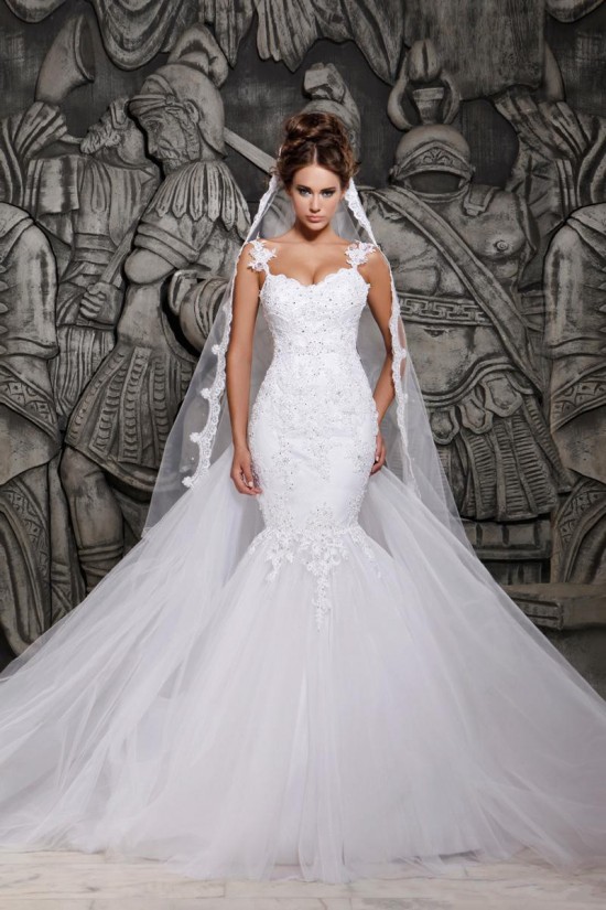 Mermaid Sleeveless Lace Wedding Dresses Bridal Gowns 3030089 Mermaid Sleeveless Lace Wedding Dresses Bridal Gowns 3030089