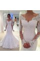 Lace Long Sleeves Mermaid Backless Wedding Dresses Bridal Gowns 3030093 Lace Long Sleeves Mermaid Backless Wedding Dresses Bridal Gowns 3030093