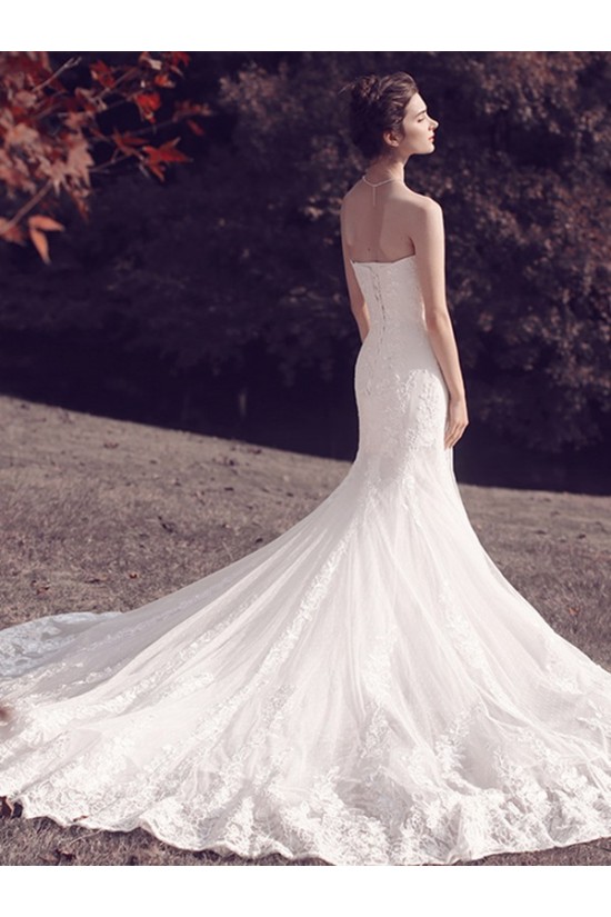 Mermaid Strapless Lace Wedding Dresses Bridal Gowns 3030097 Mermaid Strapless Lace Wedding Dresses Bridal Gowns 3030097
