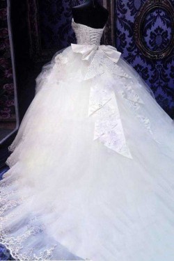 Ball Gown Sweetheart Lace Wedding Dresses Bridal Gowns 3030099