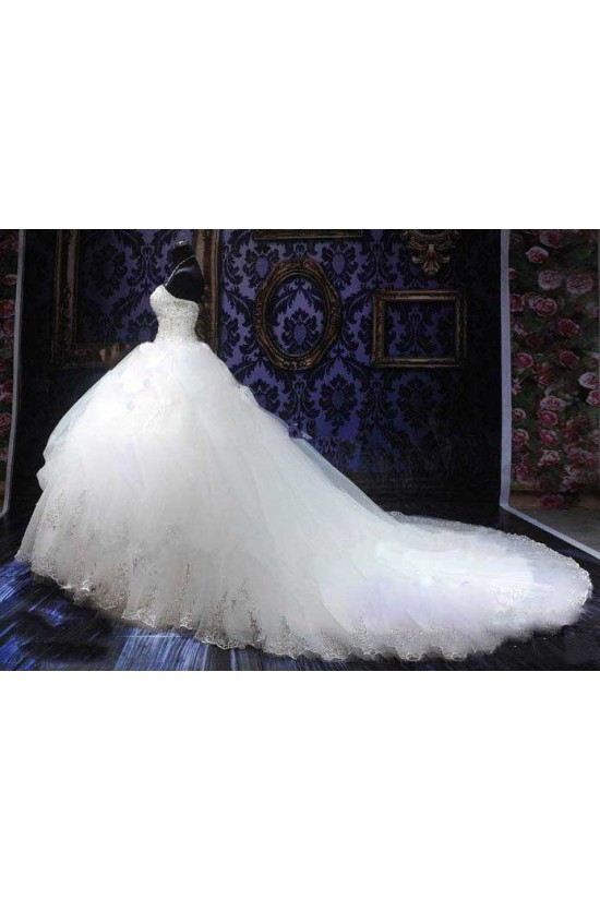 Ball Gown Sweetheart Lace Wedding Dresses Bridal Gowns 3030099