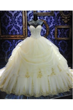 Ball Gown Sweetheart Lace Wedding Dresses Bridal Gowns 3030099