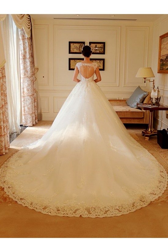 Lace Bridal Ball Gown Keyhole Back Wedding Dresses Bridal Gowns 3030120 Lace Bridal Ball Gown Keyhole Back Wedding Dresses Bridal Gowns 3030120
