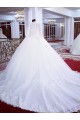 High Neck Long Sleeves Bridal Ball Gown Wedding Dresses Bridal Gowns 3030122