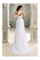 Sheath One-Shoulder Wedding Dresses Bridal Gowns 3030128
