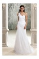 Sheath One-Shoulder Wedding Dresses Bridal Gowns 3030128