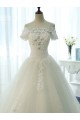 Short Sleeves Off-the-Shoulder Lace Sparkly Wedding Dresses Bridal Gowns 3030130 Short Sleeves Off-the-Shoulder Lace Sparkly Wedding Dresses Bridal Gowns 3030130