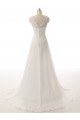A-Line Lace Chiffon V-Neck Wedding Dresses Bridal Gowns 3030131 A-Line Lace Chiffon V-Neck Wedding Dresses Bridal Gowns 3030131