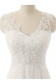 A-Line Lace Chiffon V-Neck Wedding Dresses Bridal Gowns 3030131 A-Line Lace Chiffon V-Neck Wedding Dresses Bridal Gowns 3030131