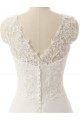 A-Line Lace Chiffon V-Neck Wedding Dresses Bridal Gowns 3030131 A-Line Lace Chiffon V-Neck Wedding Dresses Bridal Gowns 3030131