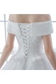 Ball Gown Off-the-Shoulder Lace Wedding Dresses Bridal Gowns 3030135
