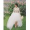 Two Pieces Long Sleeves Lace Tulle Wedding Dresses Bridal Gowns 3030136