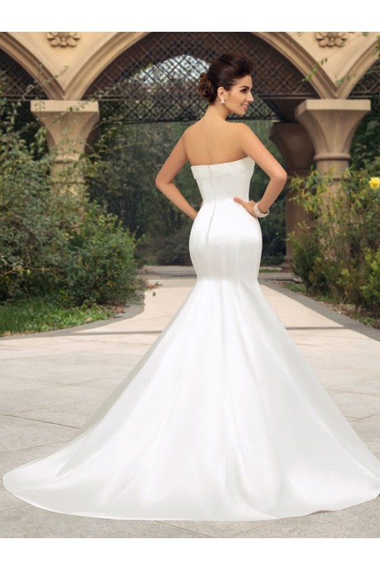 Simple Mermaid Strapless Wedding Dresses Bridal Gowns 3030139 Simple Mermaid Strapless Wedding Dresses Bridal Gowns 3030139
