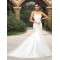 Simple Mermaid Strapless Wedding Dresses Bridal Gowns 3030139