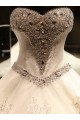 Ball Gown Sweetheart Crystal Lace Wedding Dresses Bridal Gowns 3030140