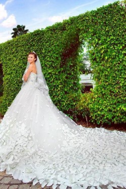 Ball Gown Sweetheart Crystal Wedding Dresses Bridal Gowns 3030141