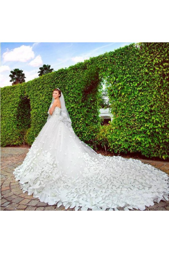 Ball Gown Sweetheart Crystal Wedding Dresses Bridal Gowns 3030141