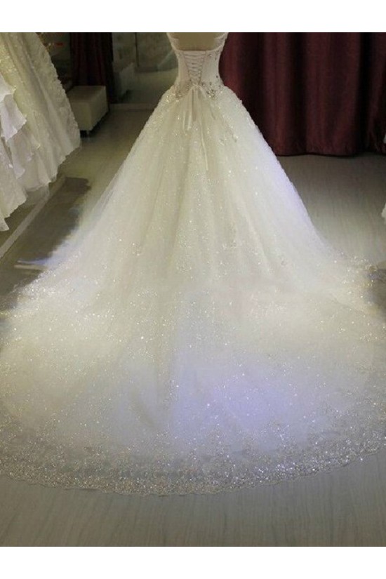 Tulle Ball Gown Sparkly Wedding Dresses Bridal Gowns 3030146 Tulle Ball Gown Sparkly Wedding Dresses Bridal Gowns 3030146