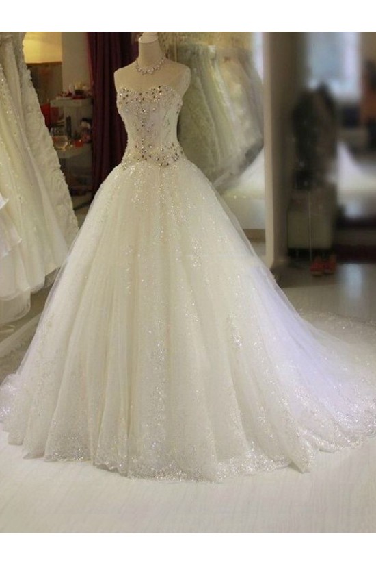 Tulle Ball Gown Sparkly Wedding Dresses Bridal Gowns 3030146 Tulle Ball Gown Sparkly Wedding Dresses Bridal Gowns 3030146