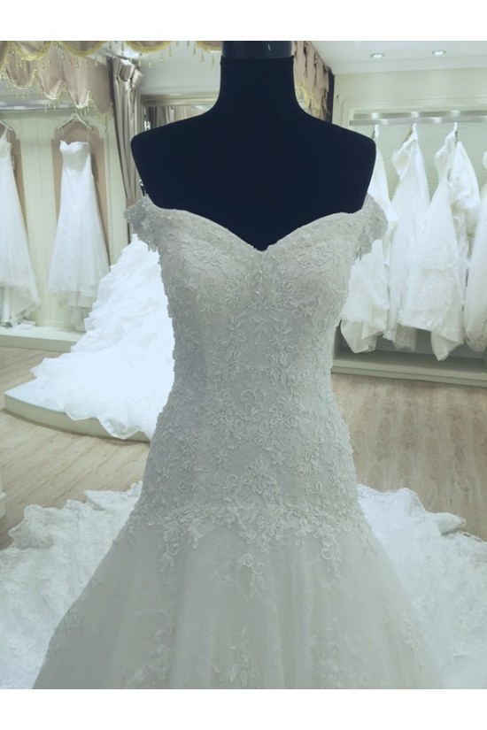 Lace Off-the-Shoulder Wedding Dresses Bridal Gowns 3030147 Lace Off-the-Shoulder Wedding Dresses Bridal Gowns 3030147