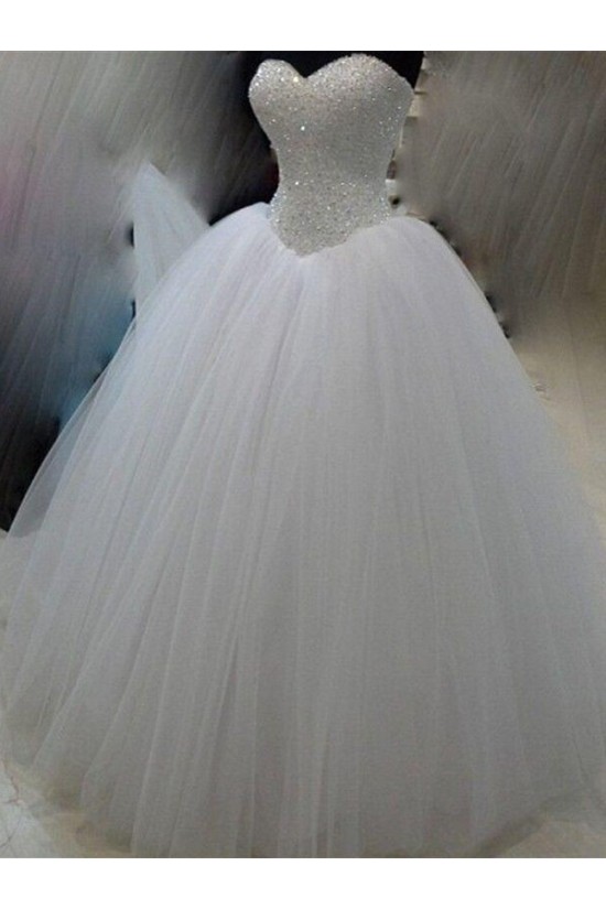 Ball Gown Sparkly Tulle Sweetheart Wedding Dresses Bridal Gowns 3030150 Ball Gown Sparkly Tulle Sweetheart Wedding Dresses Bridal Gowns 3030150