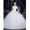 Ball Gown V-Neck Long Sleeves Lace Wedding Dresses Bridal Gowns 3030155