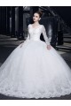 Ball Gown V-Neck Long Sleeves Lace Wedding Dresses Bridal Gowns 3030155 Ball Gown V-Neck Long Sleeves Lace Wedding Dresses Bridal Gowns 3030155