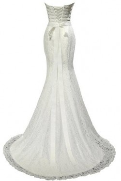 Lace Mermaid Sweetheart Wedding Dresses Bridal Gowns 3030168